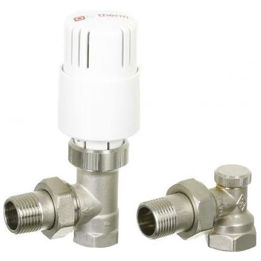 Термокомплект для радіатора кутовий 1/2" Hi-Therm 602.120.824