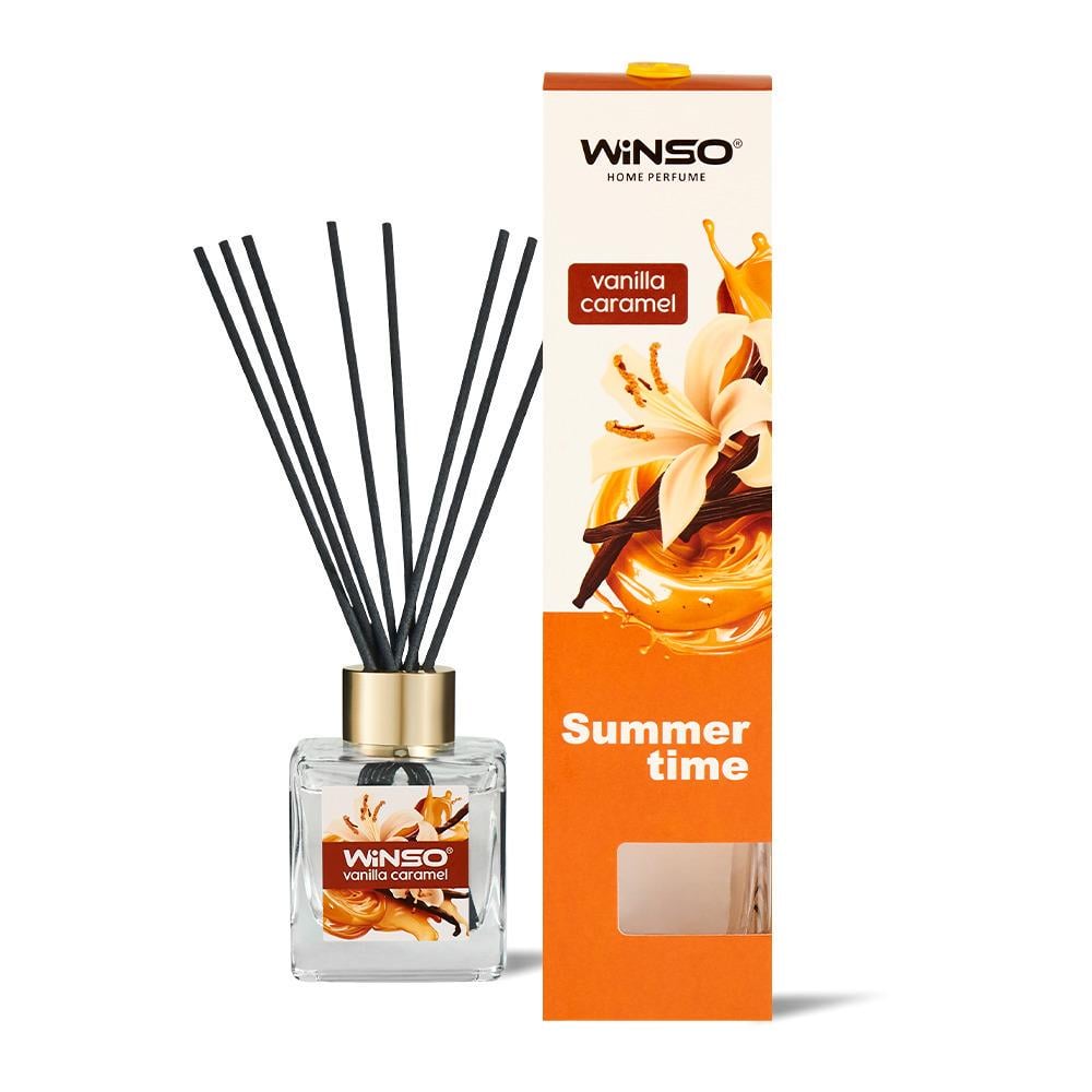Ароматизатор для дому Winso Summer Time Vanilla Caramel 100 мл (НФ-00008034)