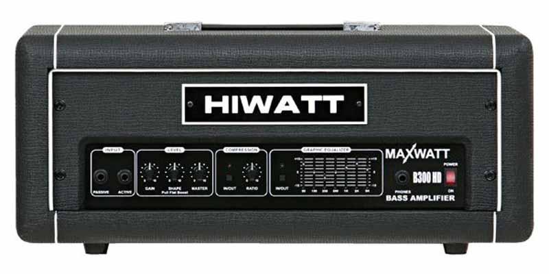 Усилитель басовый голова Hiwatt B-300HD MaxWatt series (2332190)