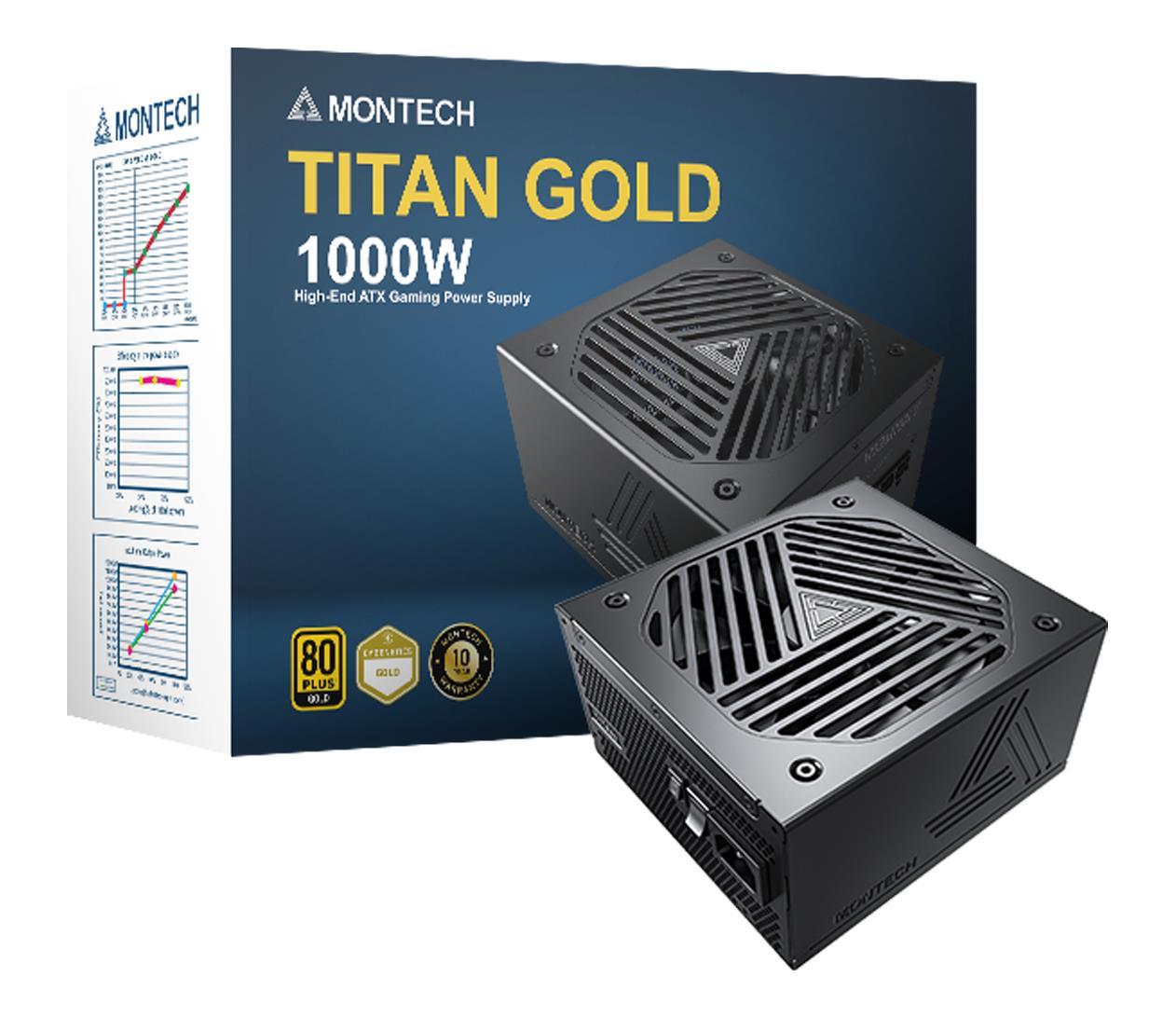 Блок живлення Montech Titan 1000W (TIS0125)