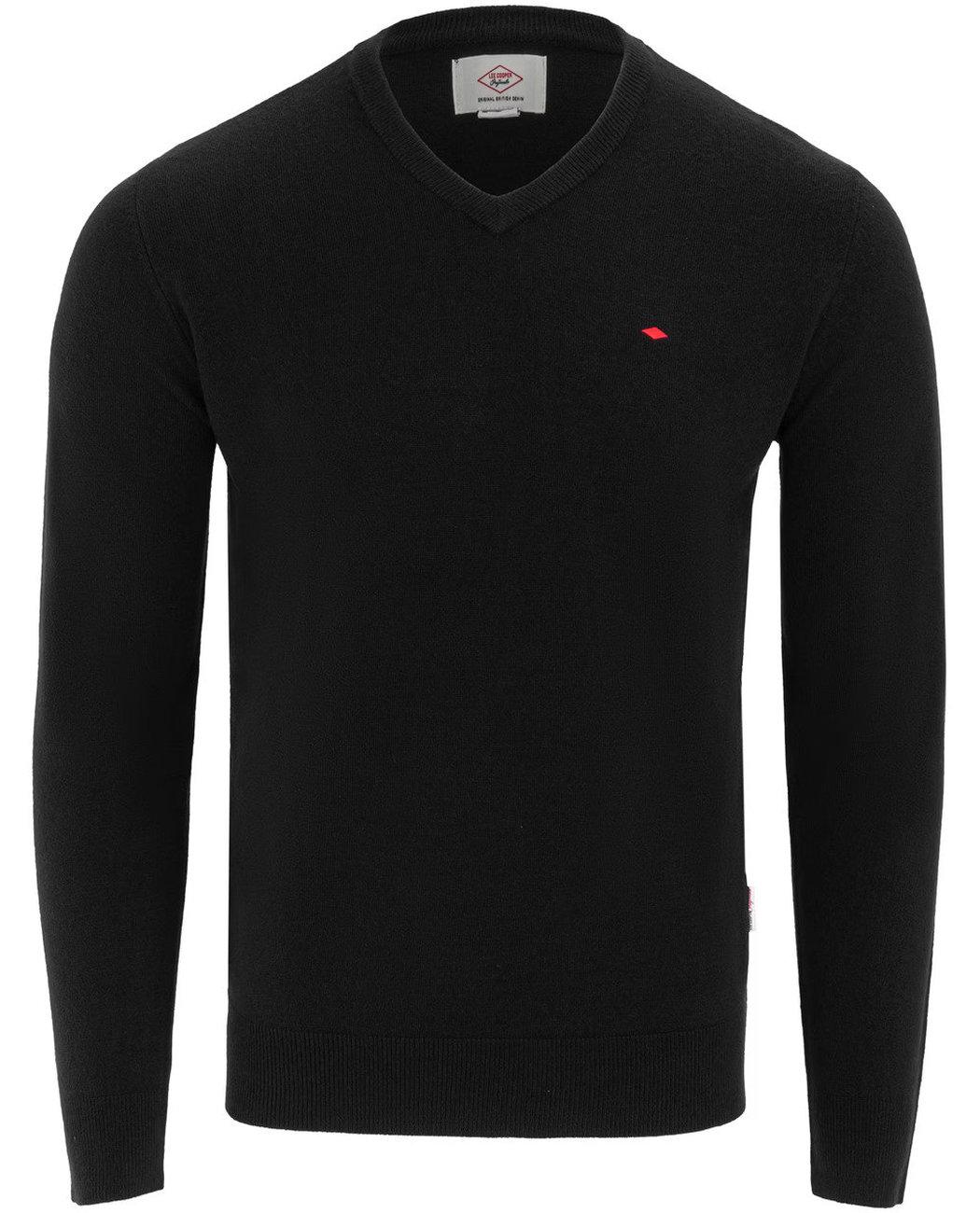 Джемпер чоловічий Lee Cooper 32416803 з довгими рукавами XL Чорний (2324168034706)