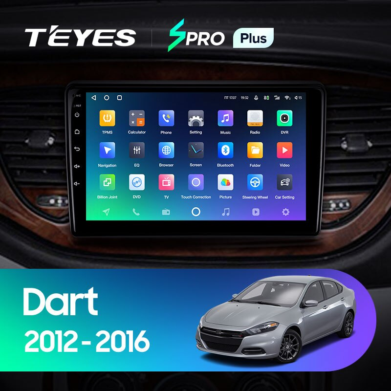 Автомагнітола штатна Teyes SPRO Plus для Dodge Dart 2012-2016 Android (1703327616) - фото 3