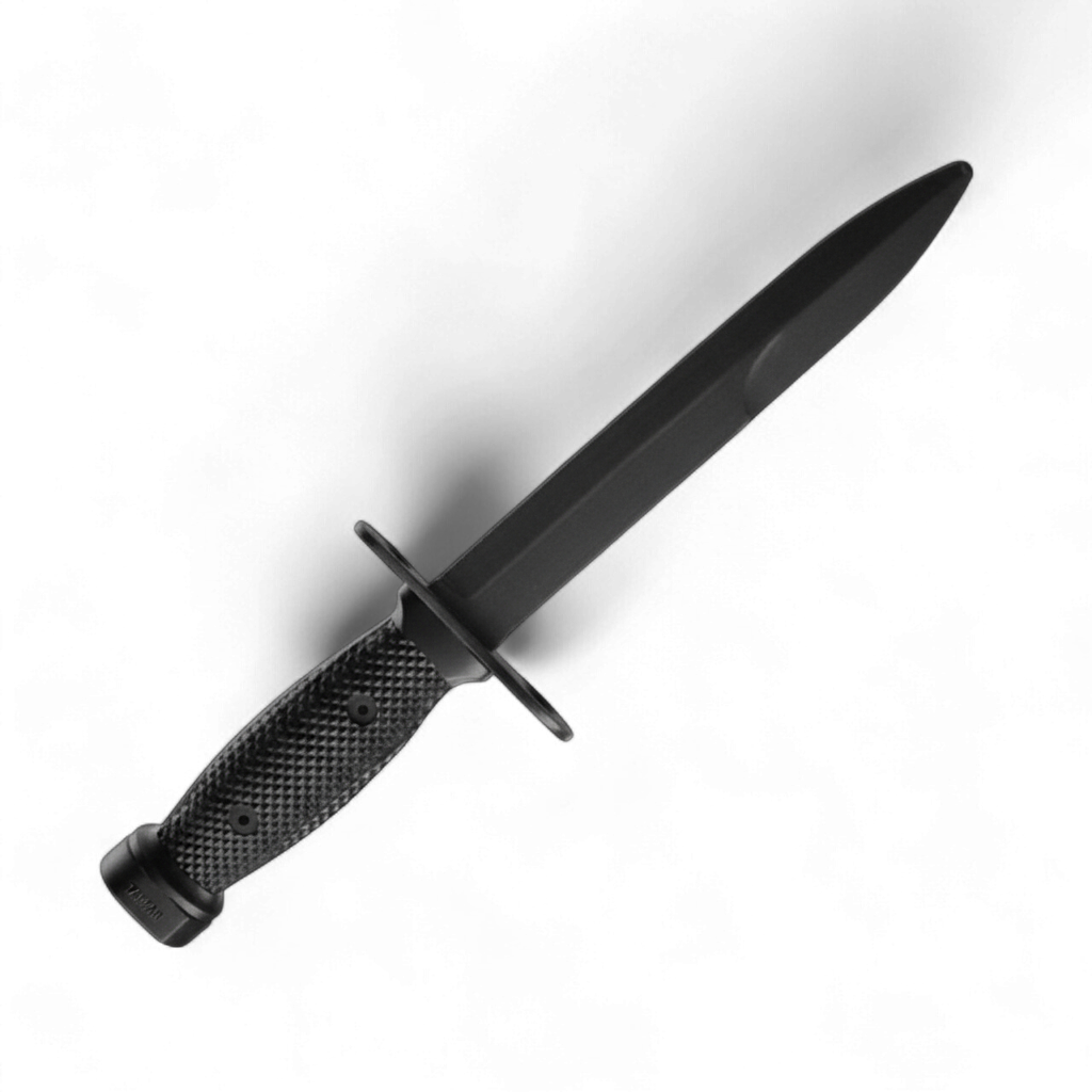 Штик-ніж тренувальний Univerza макет M7 з поліпропілену Чорний