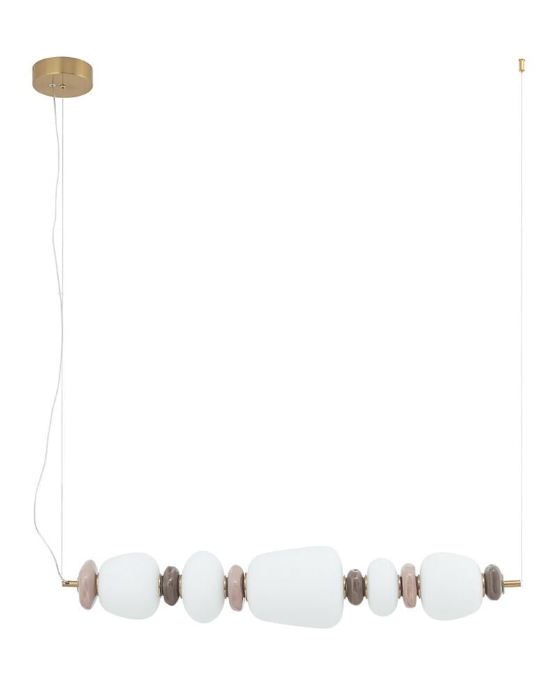 Подвесной светильник Nowodvorski 11699 Ceramic Horizontal LED 1x26W 3000K 2000Lm IP20 Белый (30653164)