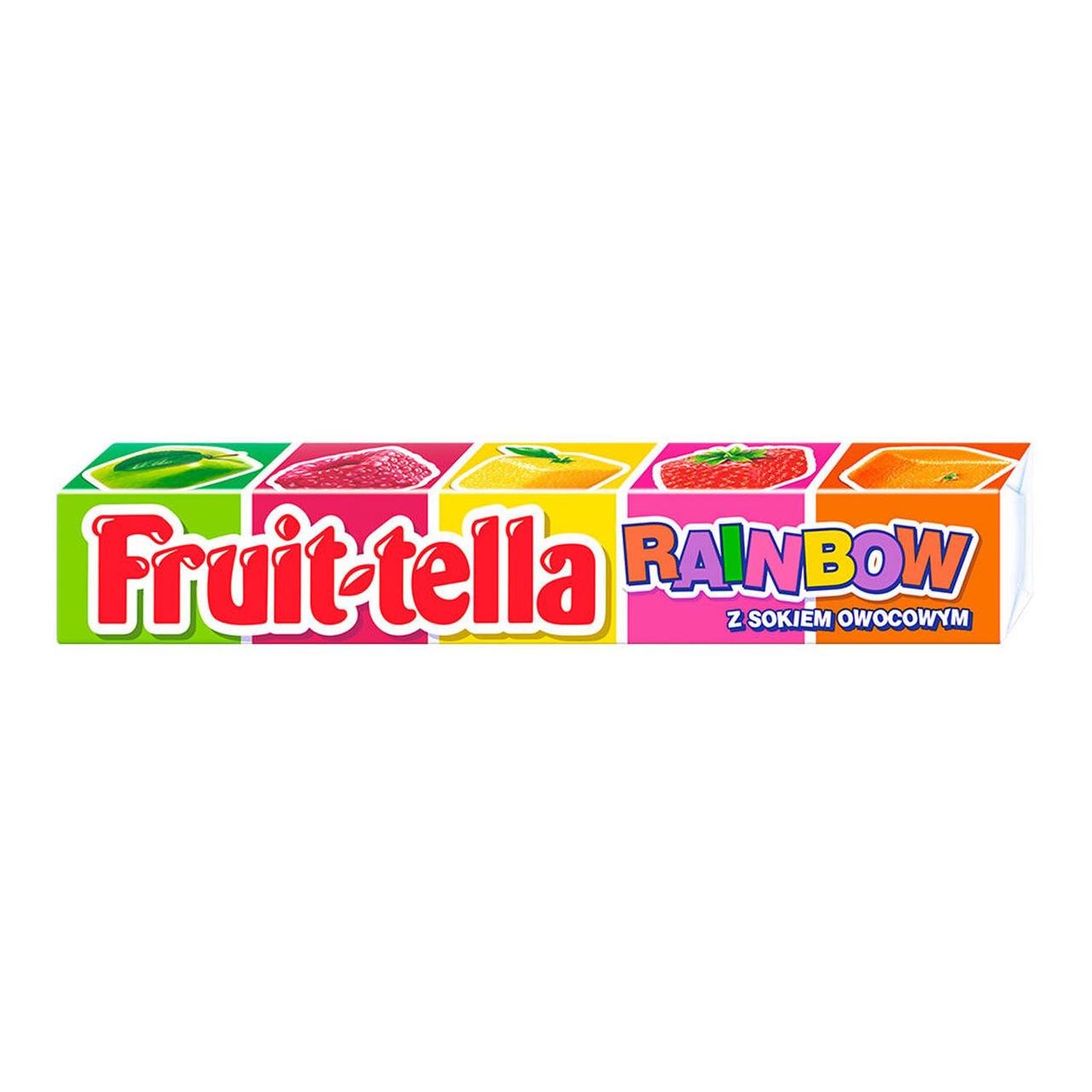 Цукерка жувальні Perfetti Fruit-tella Веселка 41 г (2313770474)