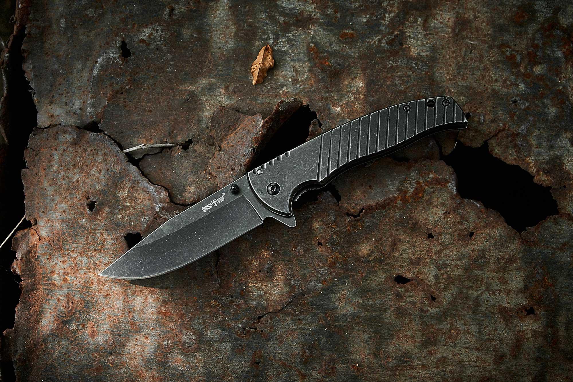 Нож карманный складной Grand Way 95 мм (WK06096) - фото 2