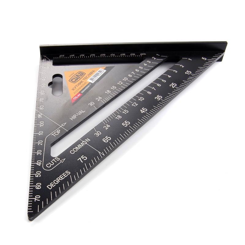 Угольник плотника Сила алюминиевый Swanson 7'' 175 мм (500834)