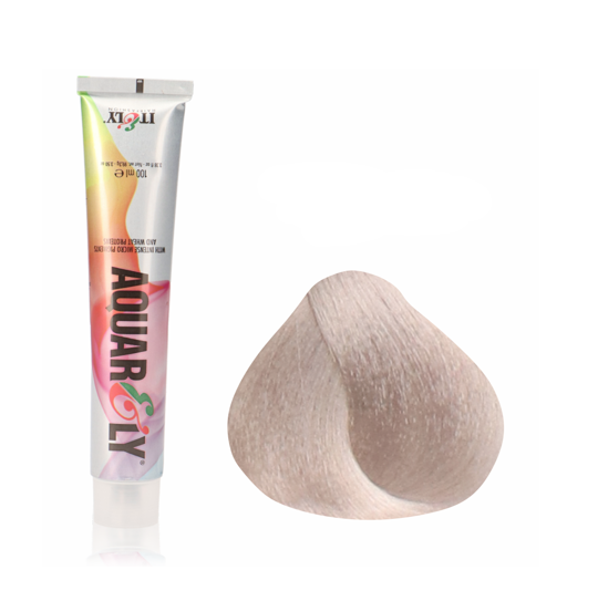 Фарба Itely Aquarely для нормального та сивого волосся 100 мл 10C Попелястий ультрасвітлий блонд