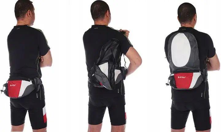 Сумка рюкзак на пояс Hi-Tec 2в1 Різнокольоровий (249909) - фото 4 Сумка рюкзак на пояс Hi-Tec 2в1 Різнокольоровий (249909) - фото 4