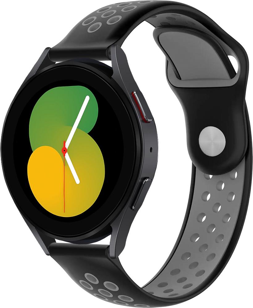 Ремінець Sport для Galaxy Watch 5 40 мм Black/Grey (29186-53) Ремінець Sport для Galaxy Watch 5 40 мм Black/Grey (29186-53)