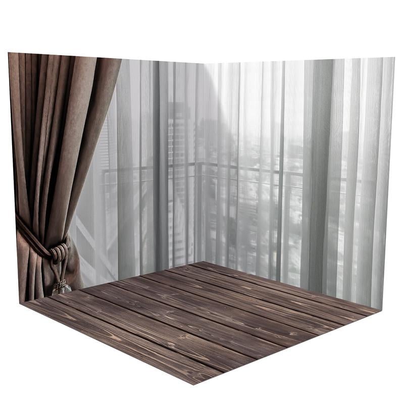 Фотофон виниловый угловой Frontlit 120х120 см 450 г/м2 №58433