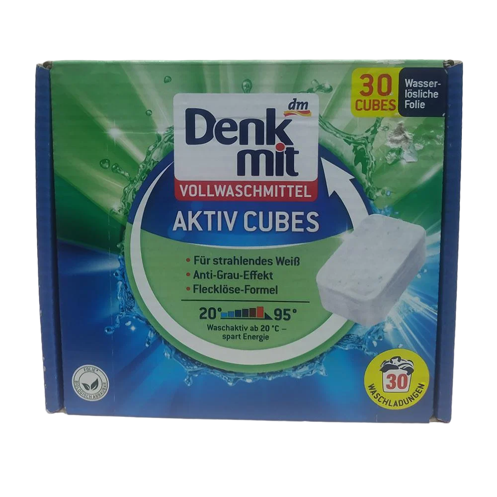 Таблетки для стирки DenkMit Vollwaschmitel Cubes (6224)