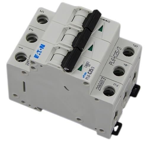 Автоматический выключатель Eaton 3P 6 kA PL6-C25/3