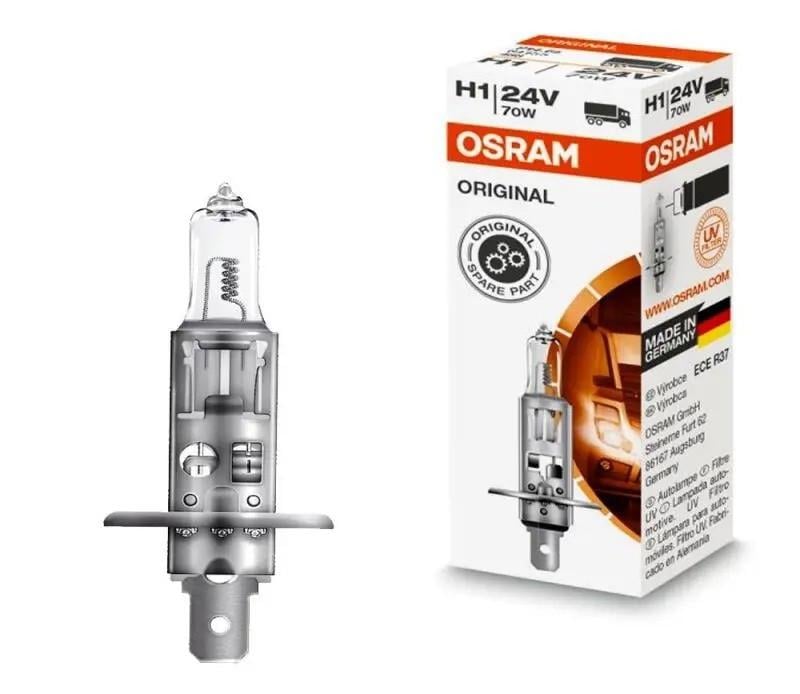 Автолампа H1 TruckStar Pro+100 24V 70W P14,5s (64155TSP)