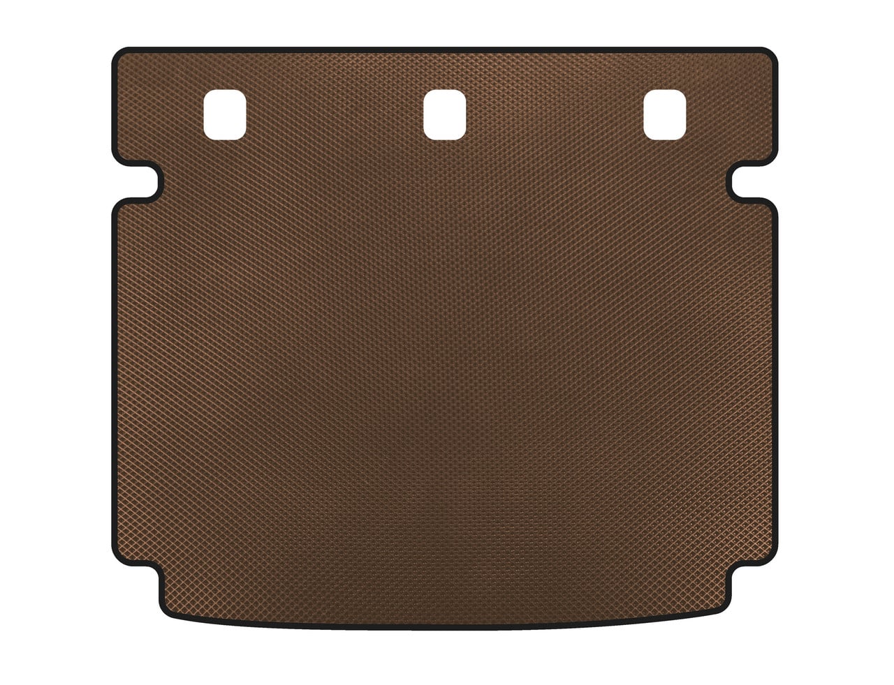 Автоковрик Digital Designs Hyundai i30 FD 2007-2011 16x16x120 см Коричневый (2546144136)