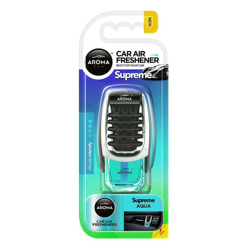 Ароматизатор Aroma Car Supreme Slim Aqua жидкий 7мл