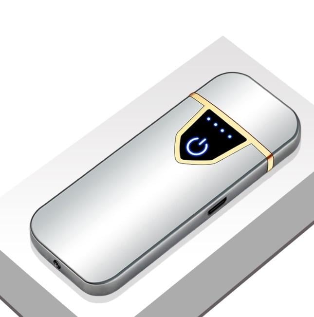 Зажигалка HONEST JL711-2 электронная аккумуляторная USB Серебряный (SUN5756) Зажигалка HONEST JL711-2 электронная аккумуляторная USB Серебряный (SUN5756)
