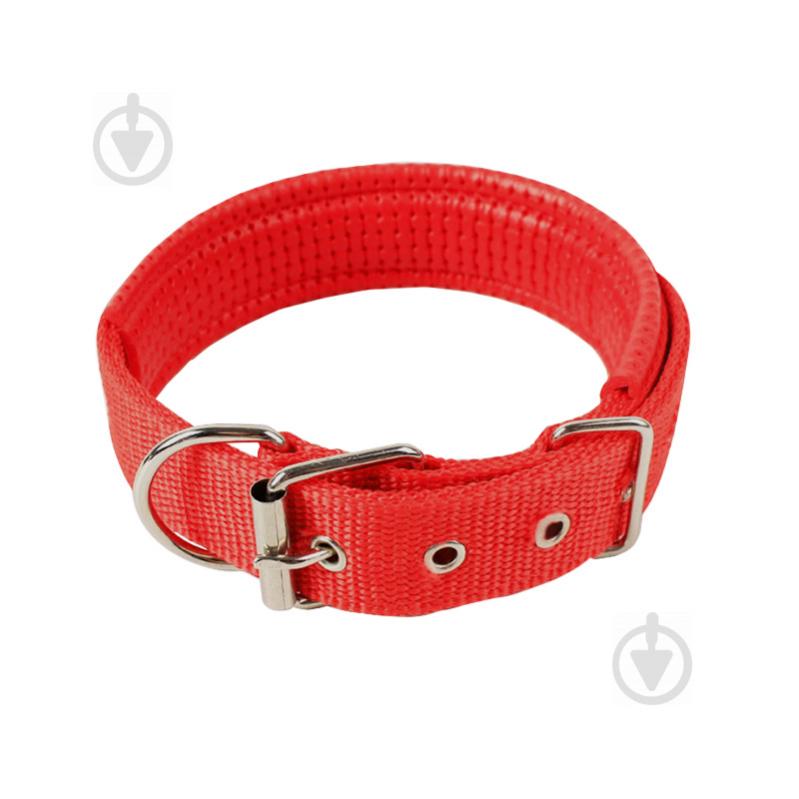 Ошейник двухслойный для собак Taotaopets 177701 XXL Red 42 см Ошейник двухслойный для собак Taotaopets 177701 XXL Red 42 см