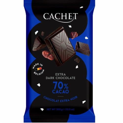 Шоколад черный Cachet Extra Dark 70% cacao 21706 300 г (00079)