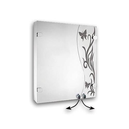 Шкафчик зеркальный 530х640х120 мм (834)