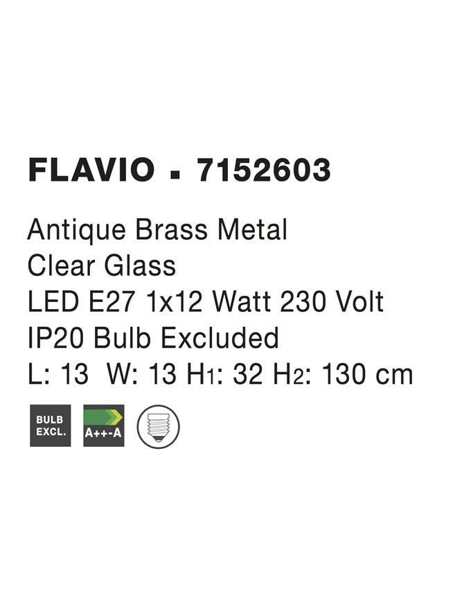 Светильник Nova Luce Flavio (7152603) - фото 4