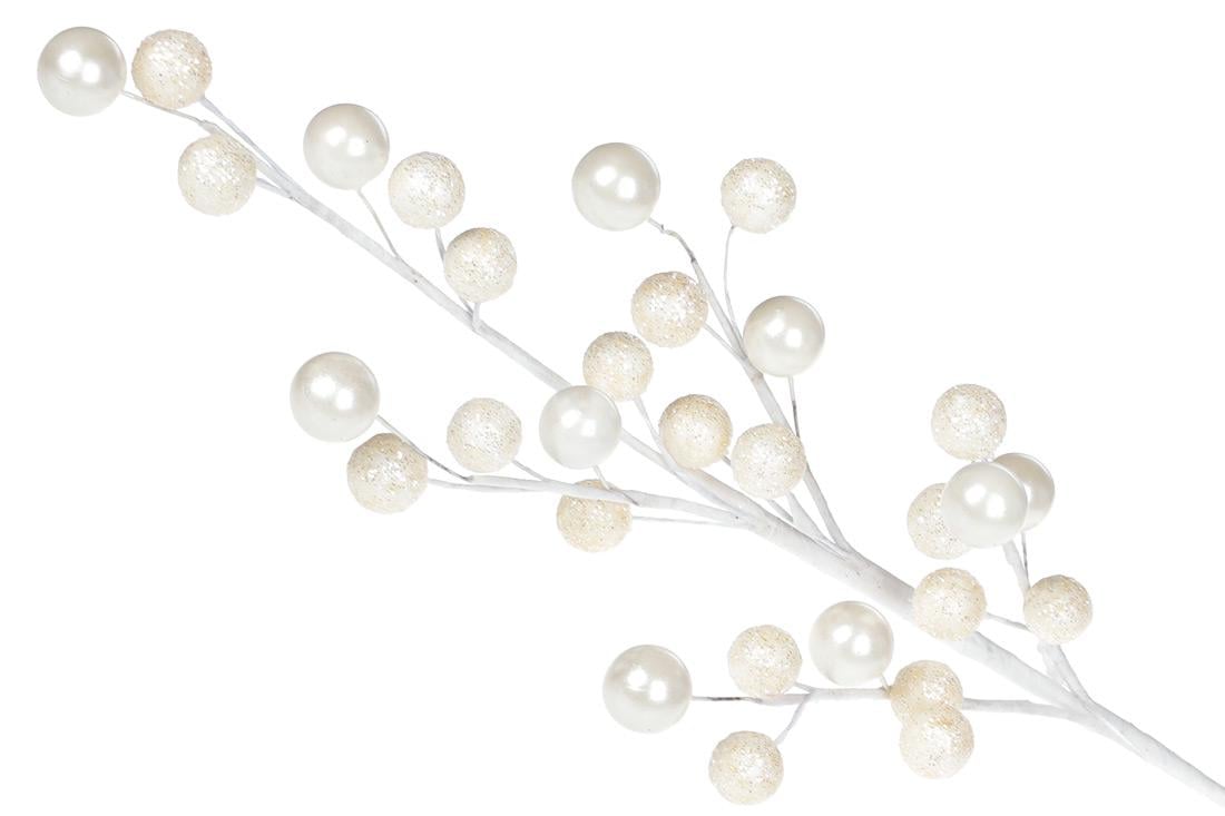 Ветка декоративная с ягодами BonaDi 37 см (839-075)