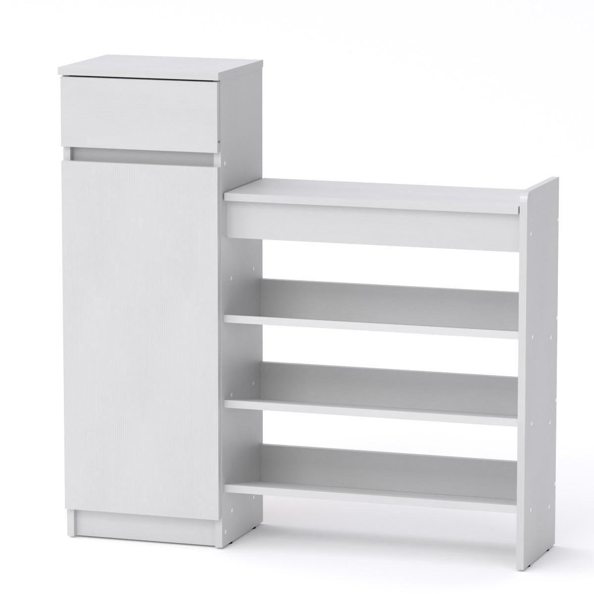 Тумба для обуви Компанит ТО-16 альба Белый (11026825)