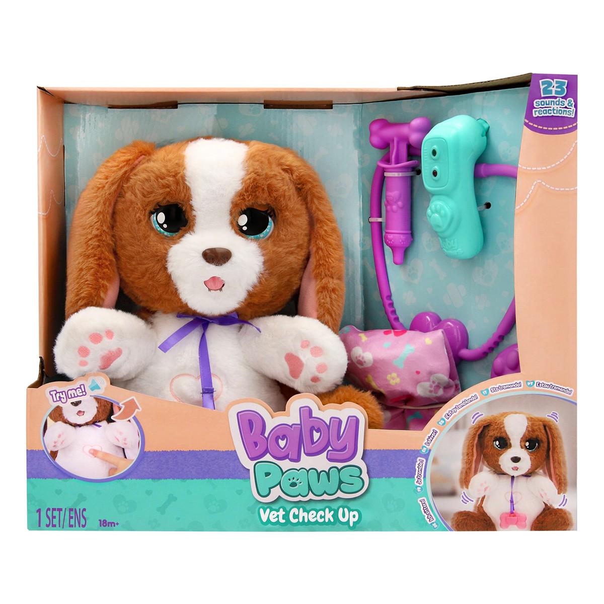 Интерактивный игровой набор Baby Paws Щенок у ветеринара (927681IM)