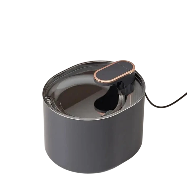 Поилка для животных бесшумная USB 3 л Серый (LY-41630) Поилка для животных бесшумная USB 3 л Серый (LY-41630)