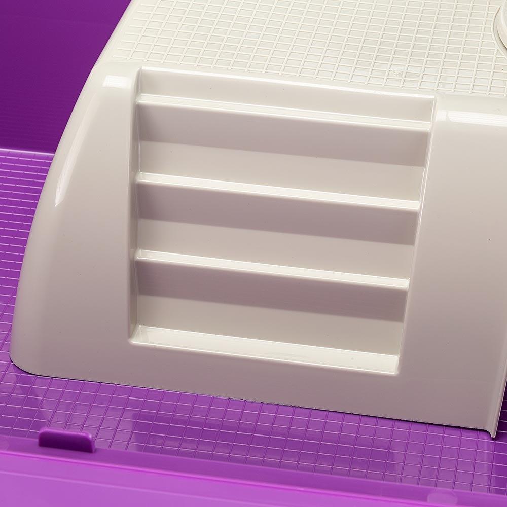 Клетка для морских свинок с открывающейся крышей GUINEA 70 70x47xh 37,5 см (A-036645) - фото 5 Клетка для морских свинок с открывающейся крышей GUINEA 70 70x47xh 37,5 см (A-036645) - фото 5