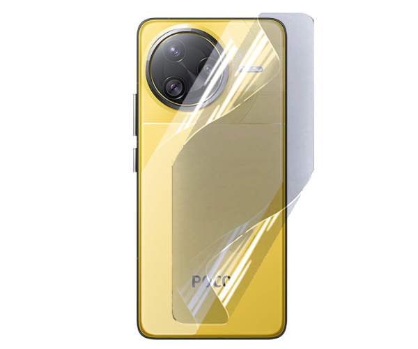 Пленка гидрогелевая противоударная Hydrogel Film для Xiaomi Poco F7 Ultra на заднюю панель Transparent
