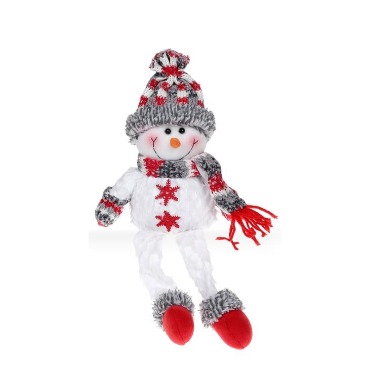 Мягкая игрушка новогодняя BonaDi Снеговик (778-351)