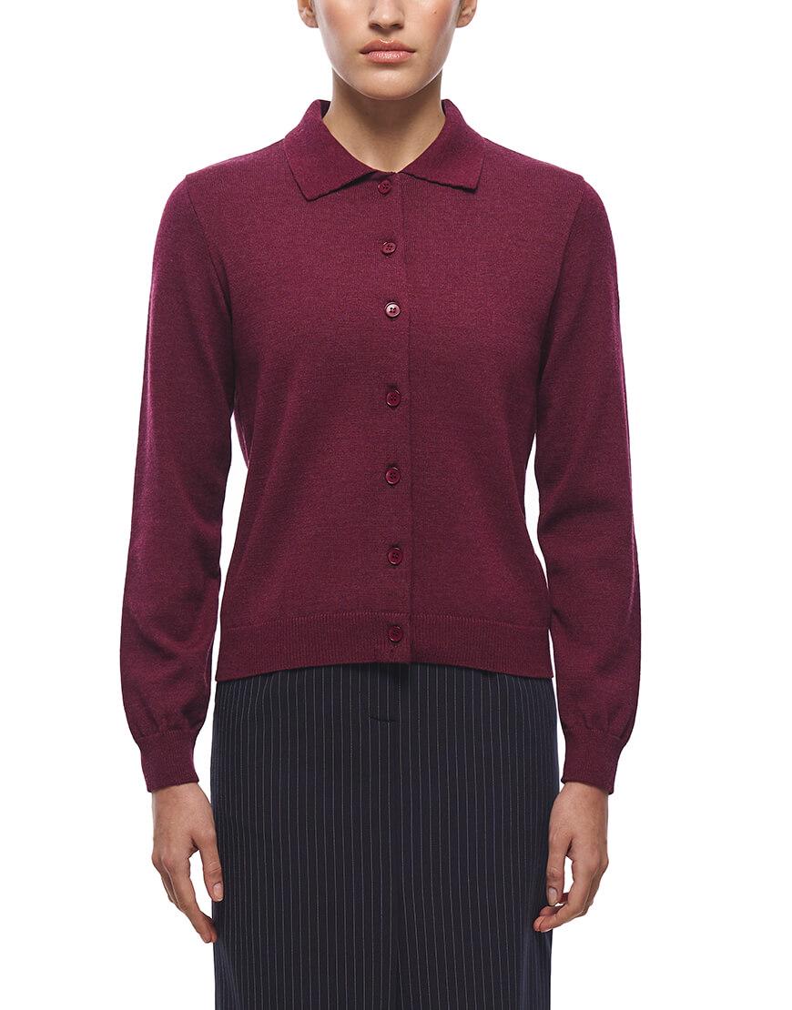 Сорочка Thea жіноча J.D.WOOL баклажанова XS-S Сорочка Thea жіноча J.D.WOOL баклажанова XS-S