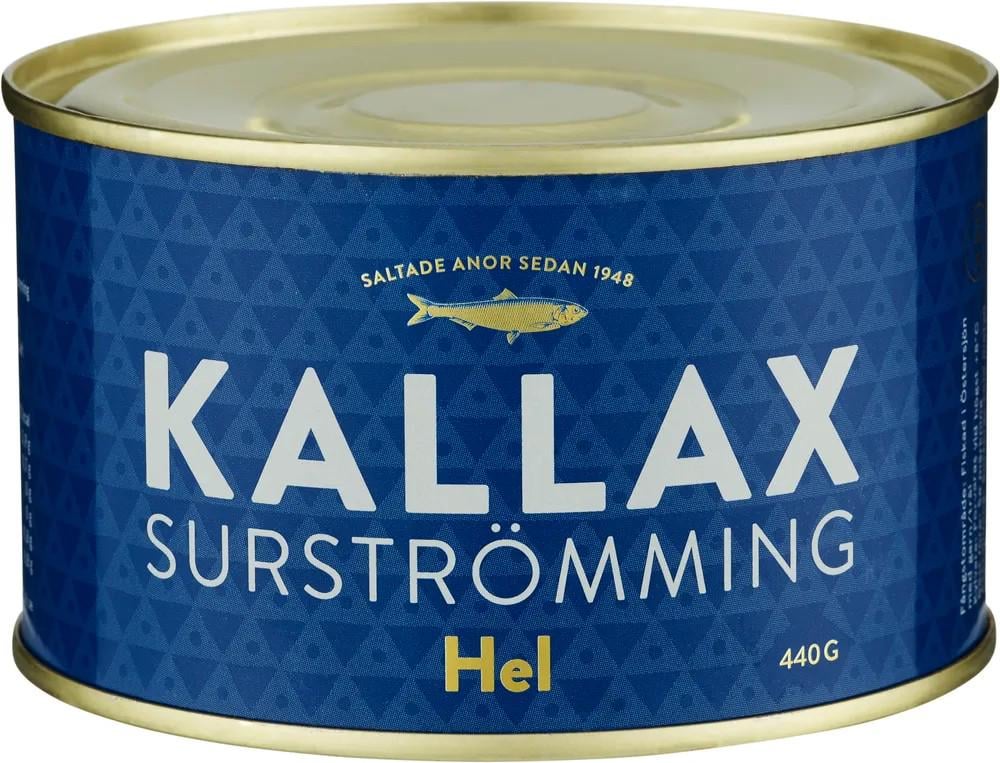 Рыбные консервы сюрстреминг Kallax Hel Surstromming 440 г (2623327235) Рыбные консервы сюрстреминг Kallax Hel Surstromming 440 г (2623327235)