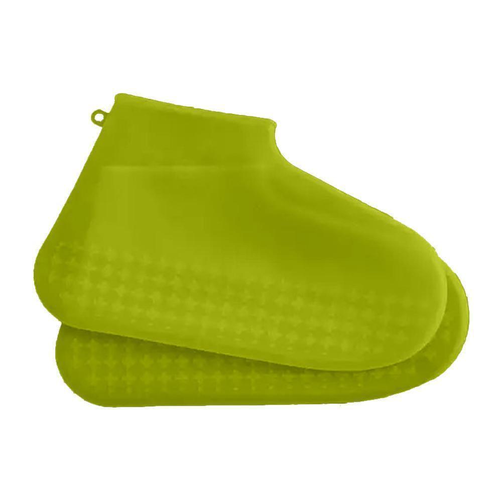 Бахилы-чехлы силиконовые водонепроницаемые многоразовые на обувь от дождя и снега L р. 39-45 р Желтый (21016263)
