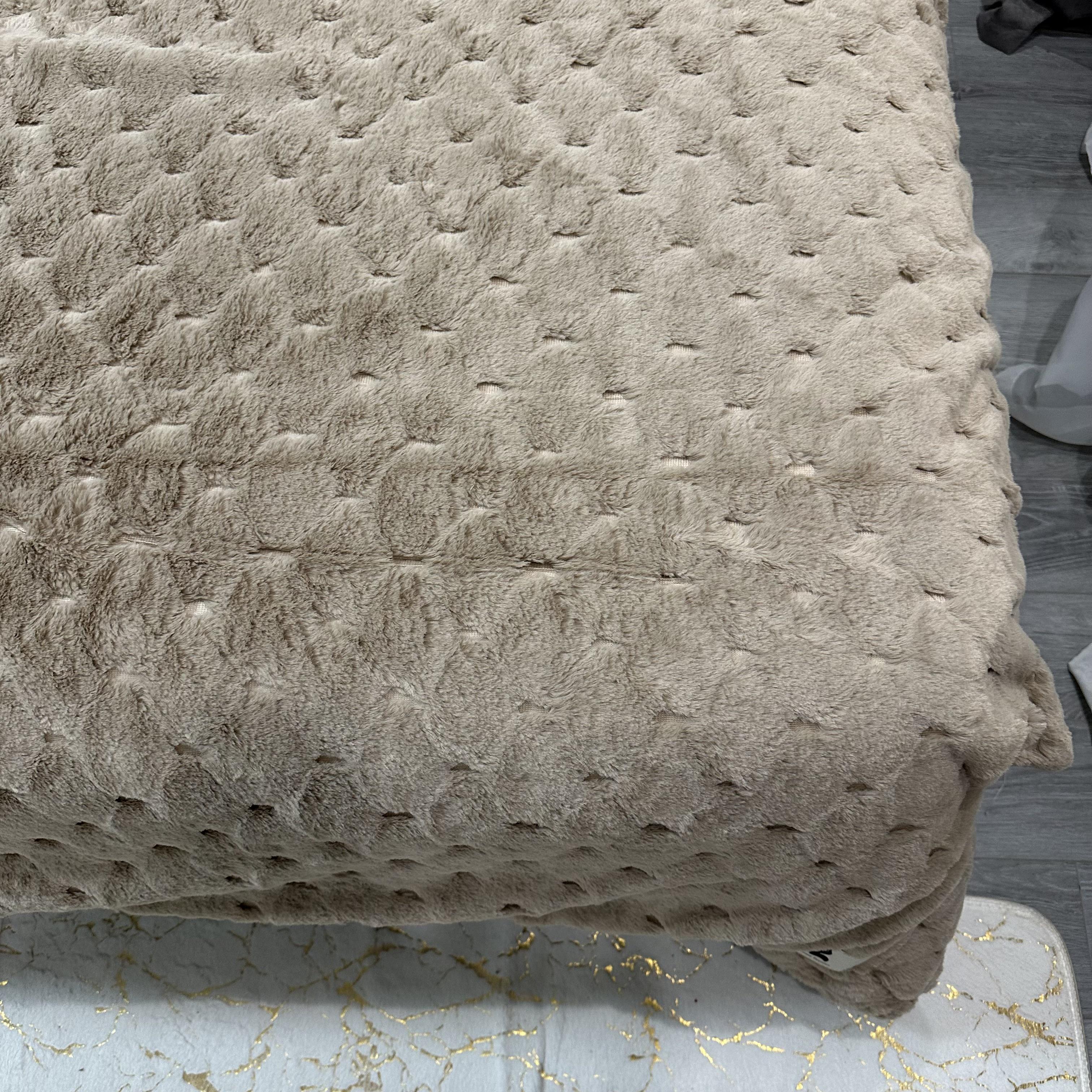 Покрывало микрофибра 200х230 см Кофейный (30111718) - фото 5