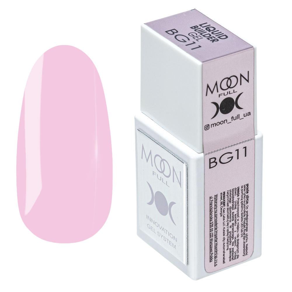 Гель для наращивания моделирующий Moon Full Liquid Builder Gel №BG11 15 мл