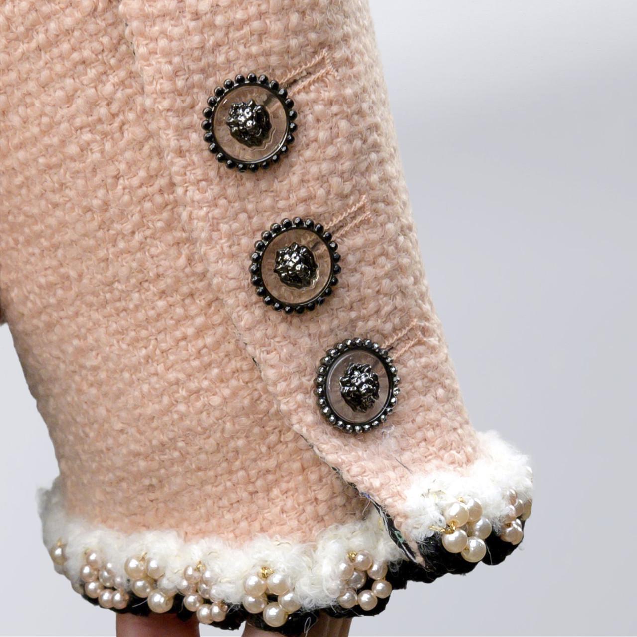 Жакет жіночий повсякденний Chanel L Персиковий (2797308395) - фото 6 Жакет жіночий повсякденний Chanel L Персиковий (2797308395) - фото 6