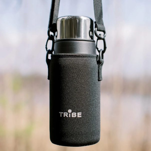 Чехол для питьевого термоса Tribe Neoprene Cover T-DF-0008 0,5 л Черный (6936116100840) - фото 5 Чехол для питьевого термоса Tribe Neoprene Cover T-DF-0008 0,5 л Черный (6936116100840) - фото 5