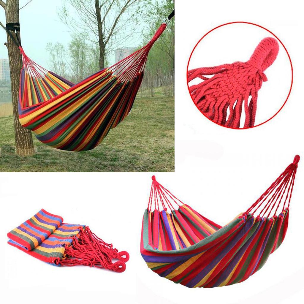 Гамак туристический подвесной хлопковый без планки 200х80 см Красный (gam80red) - фото 5 Гамак туристический подвесной хлопковый без планки 200х80 см Красный (gam80red) - фото 5