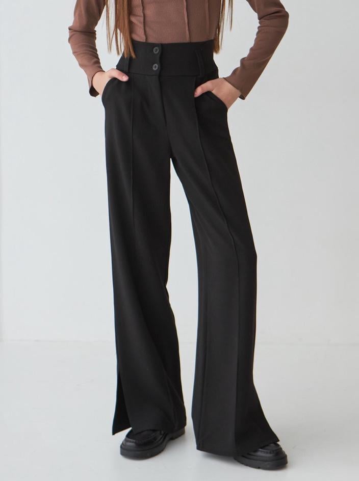 Брюки школьные для девочки Valza 3406 116 см Черный