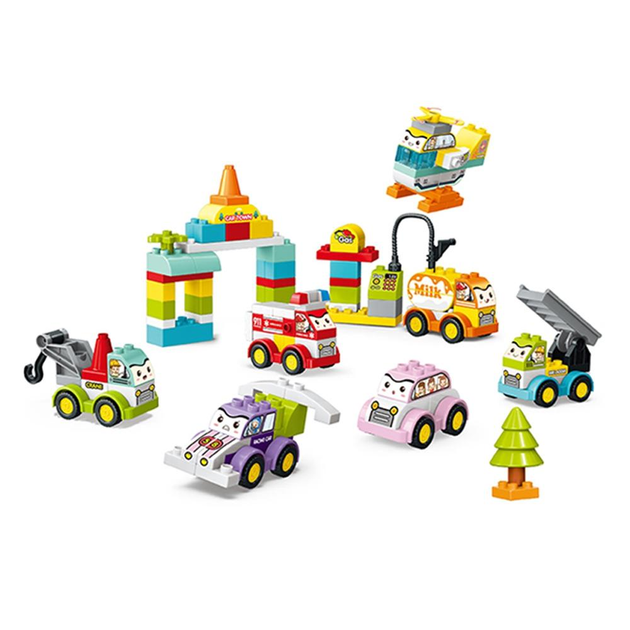 Конструктор модульный детский Kids Home Toys 188A с машинками 150 дет. (24849729)