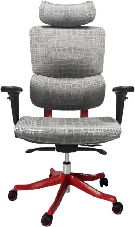 Кресло геймерское GT Racer X-626 Grey/Red - фото 2