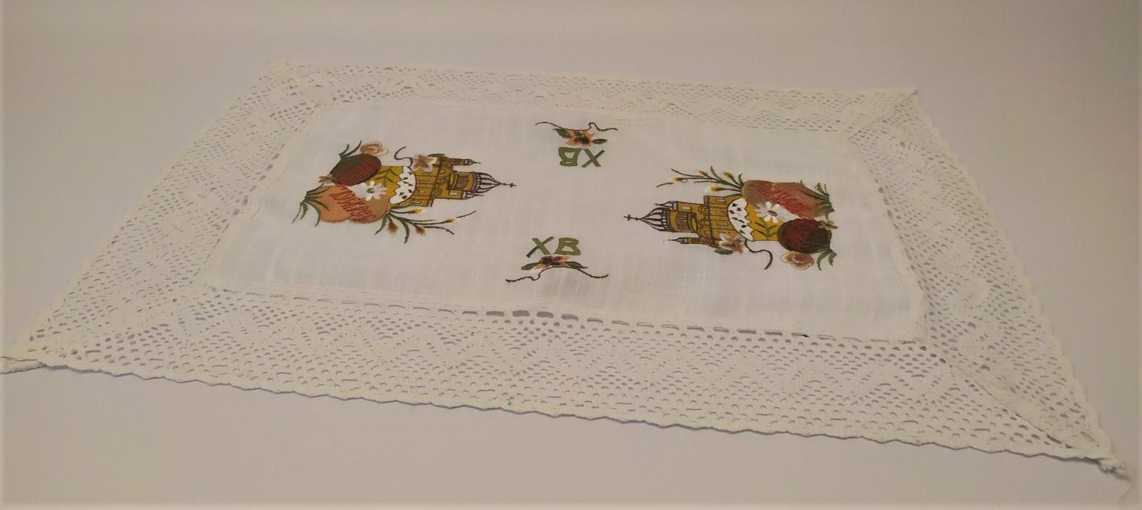 Дорожка пасхальная 40x60 см Easter Holiday Linen White (CN15597)