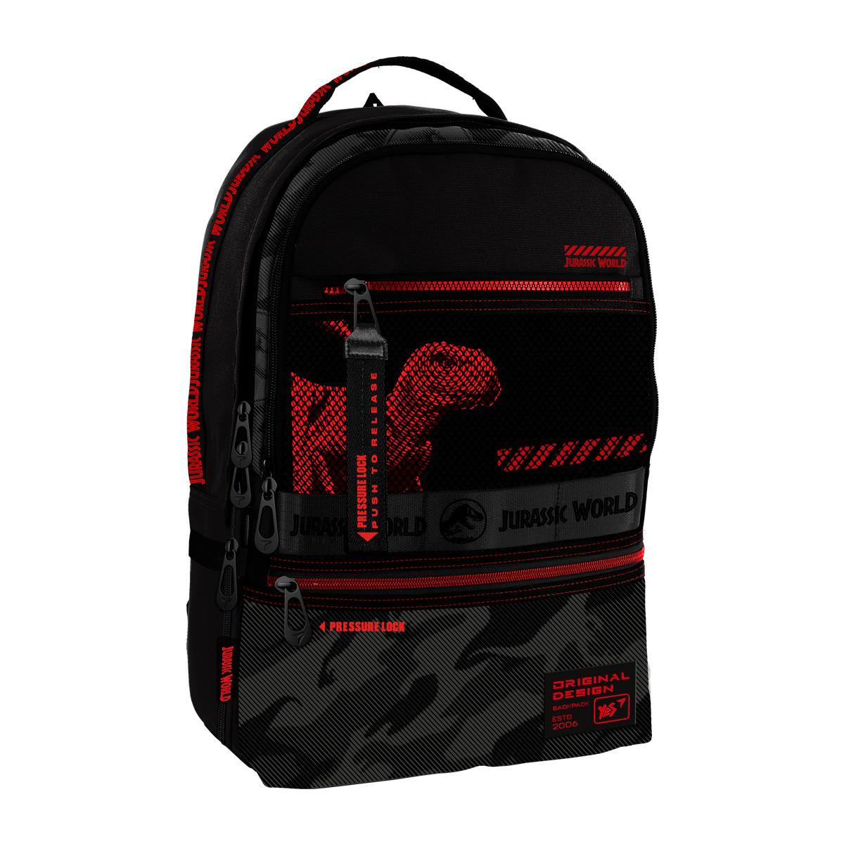 Рюкзак Yes T-127 Jurassic World 558952 18 л Черный Рюкзак Yes T-127 Jurassic World 558952 18 л Черный