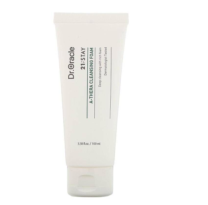 Пенка для умывания успокаивающая Dr. Oracle 21 Stay A: Thera Cleansing Foam 100 мл (8809408731279)