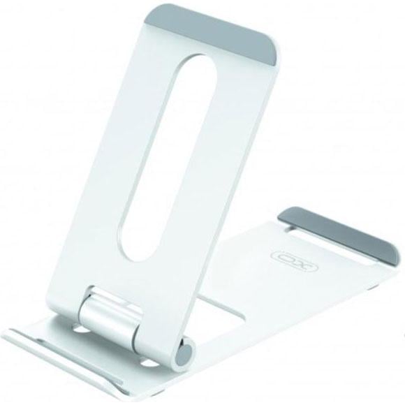 Подставка XO C116 настольная металлическая для телефонов и планшетов Белый (628142)