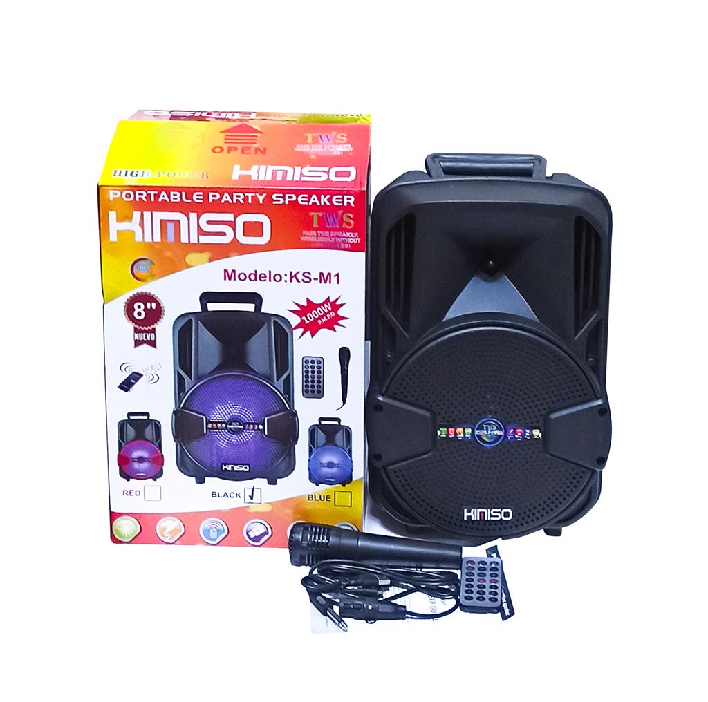 Портативна колонка Kimiso KS-M1 із мікрофоном (30261) - фото 6 Портативна колонка Kimiso KS-M1 із мікрофоном (30261) - фото 6