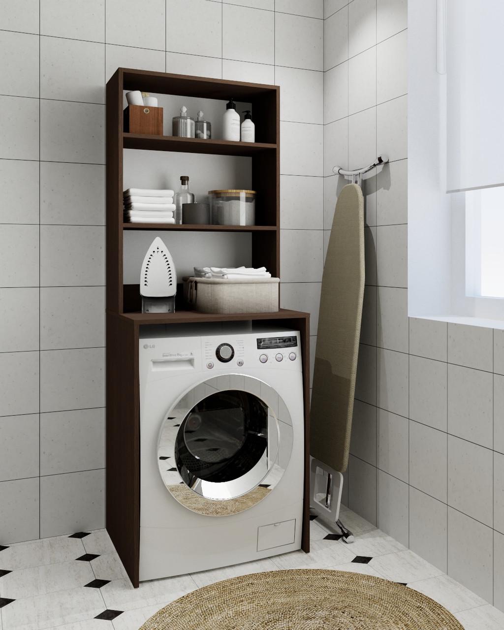 Шкаф под стиральную машину ПОС-2-5 Венге (31643841)