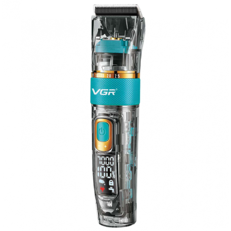 Машинка аккумуляторная для стрижки VGR V-695 USB 10 Вт 6 насадок (2871851844)